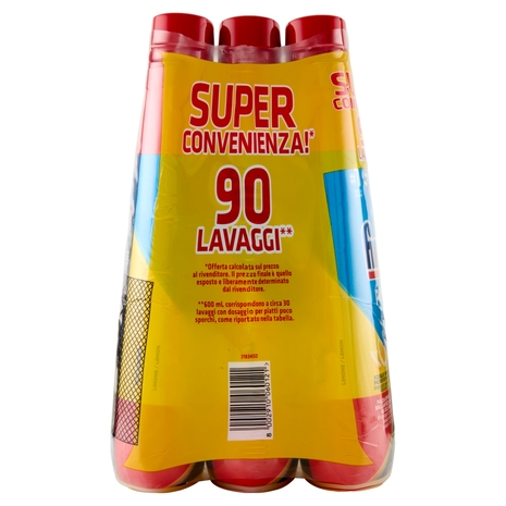 Finish Power Gel Lemon 3 x 30 lavaggi gel lavastoviglie 3 x 600 ml
